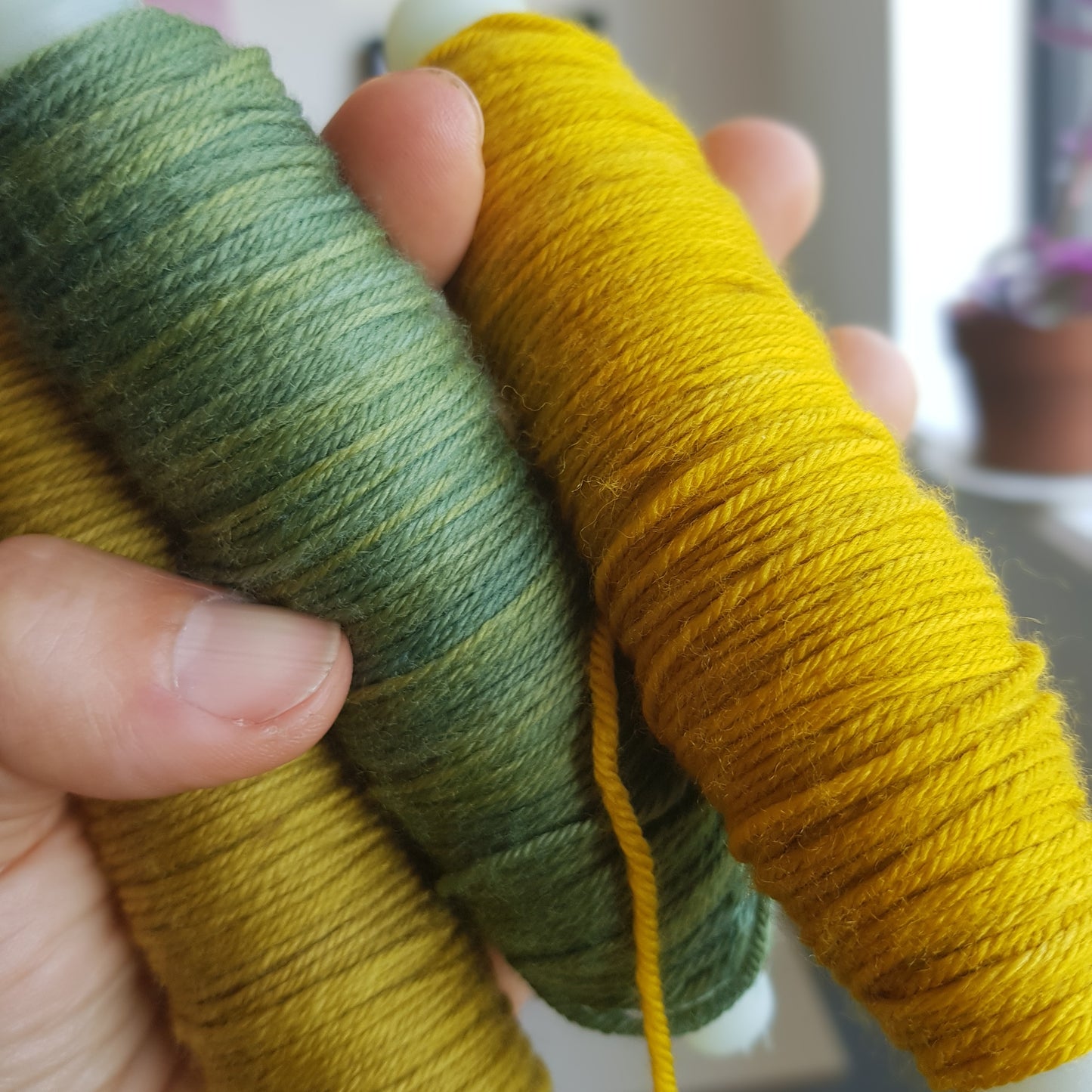 naturally dyed fibres