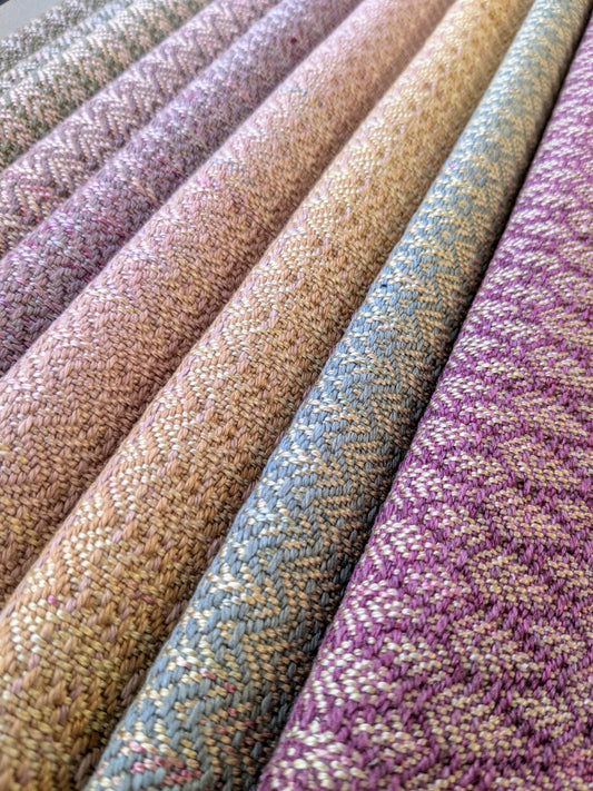"dragon's wing" handwoven shawl