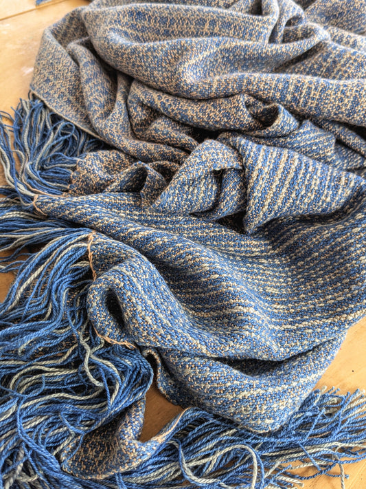 "mother" handwoven shawl