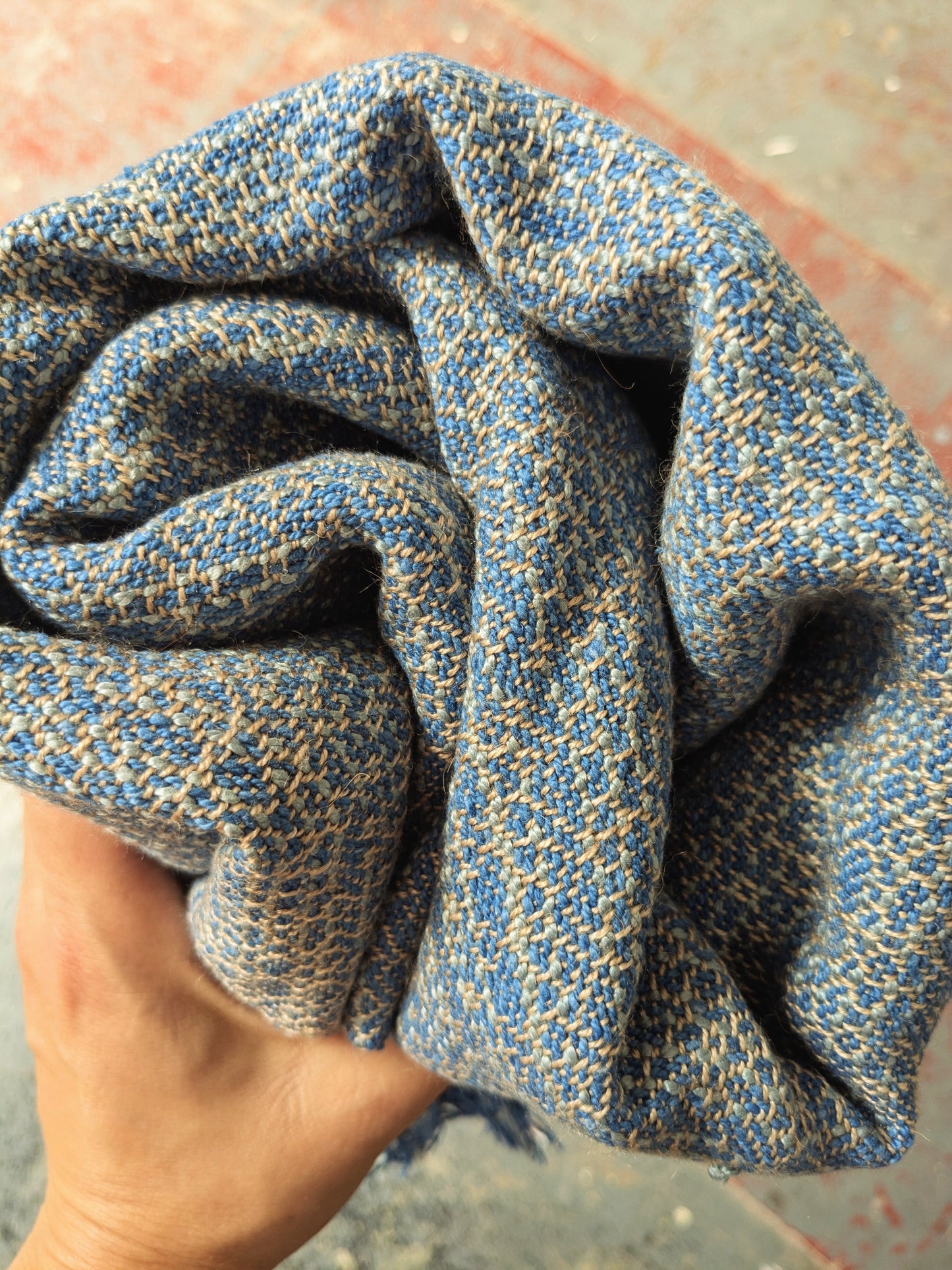 "mother" handwoven shawl