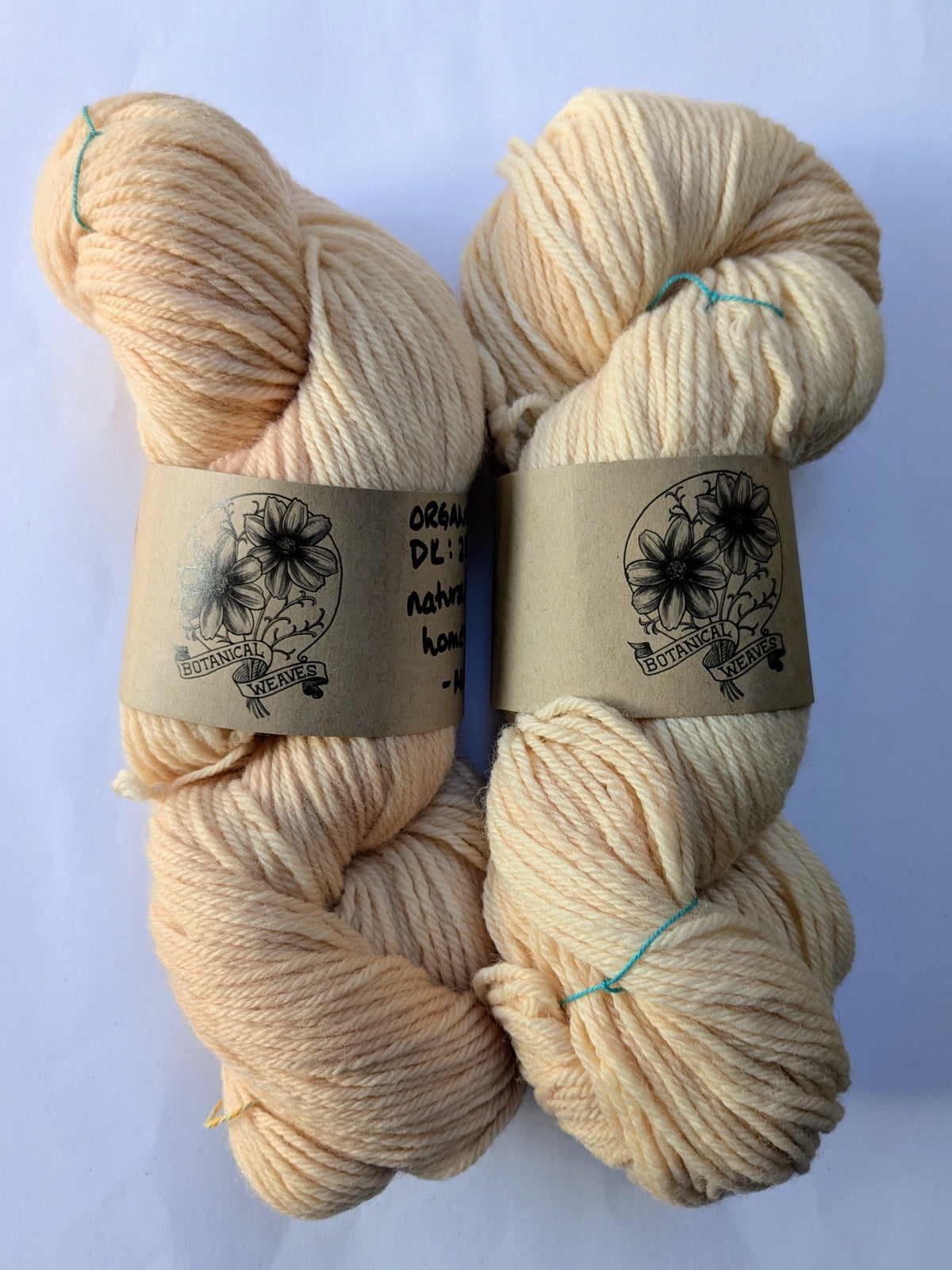 yarn: naturally dyed with madder root